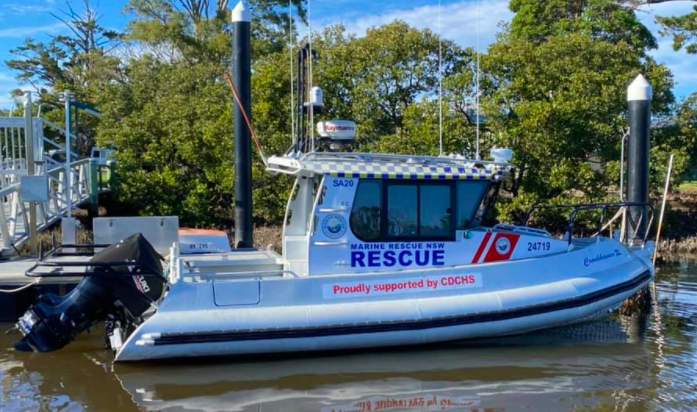 SA 20 on West Street Jetty on standby
